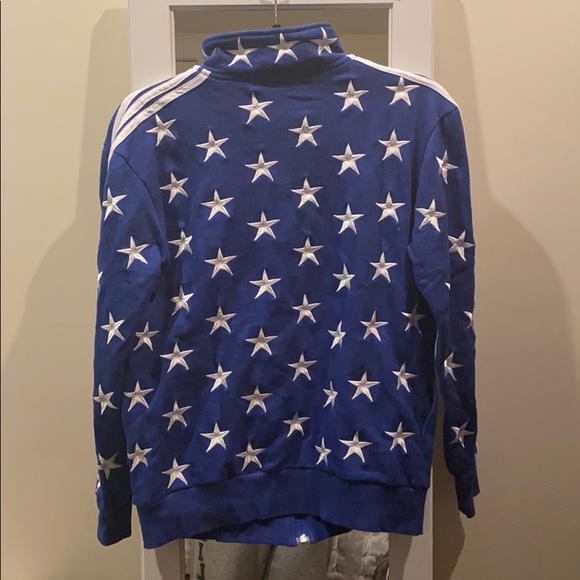Blue American flag track jacket - Picture 2 of 5